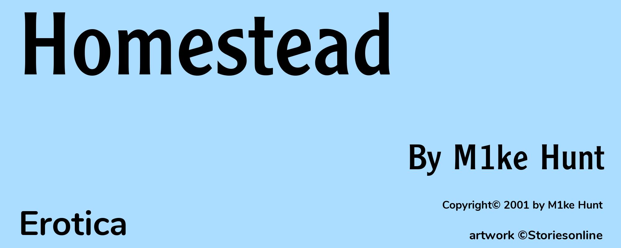 Homestead - Cover
