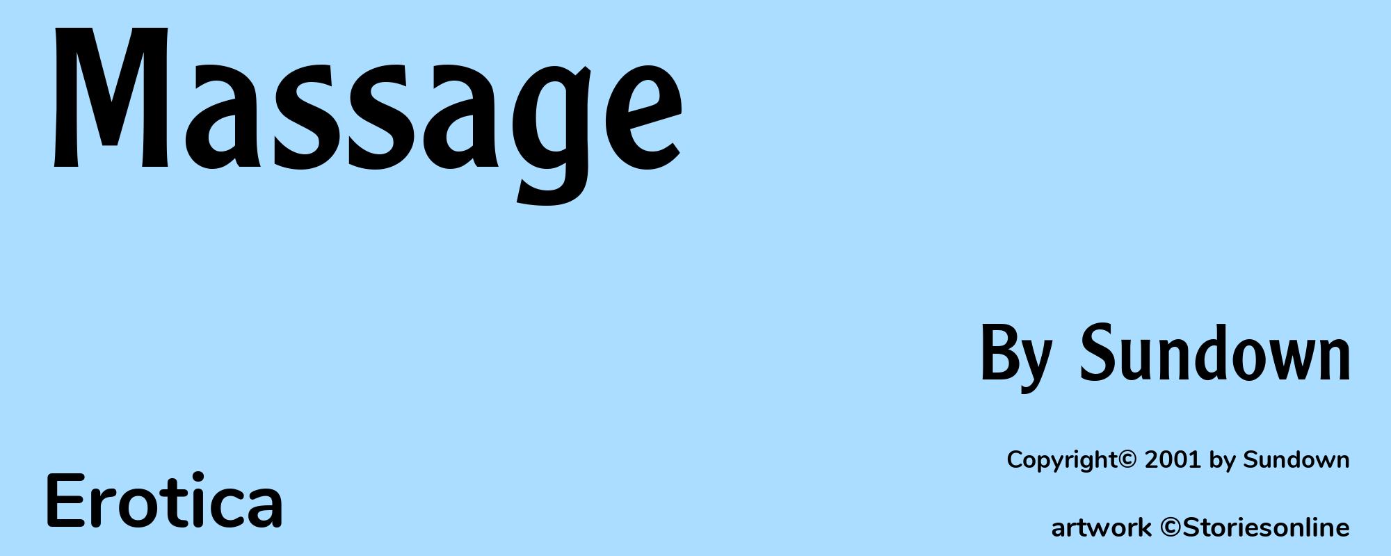 Massage - Cover