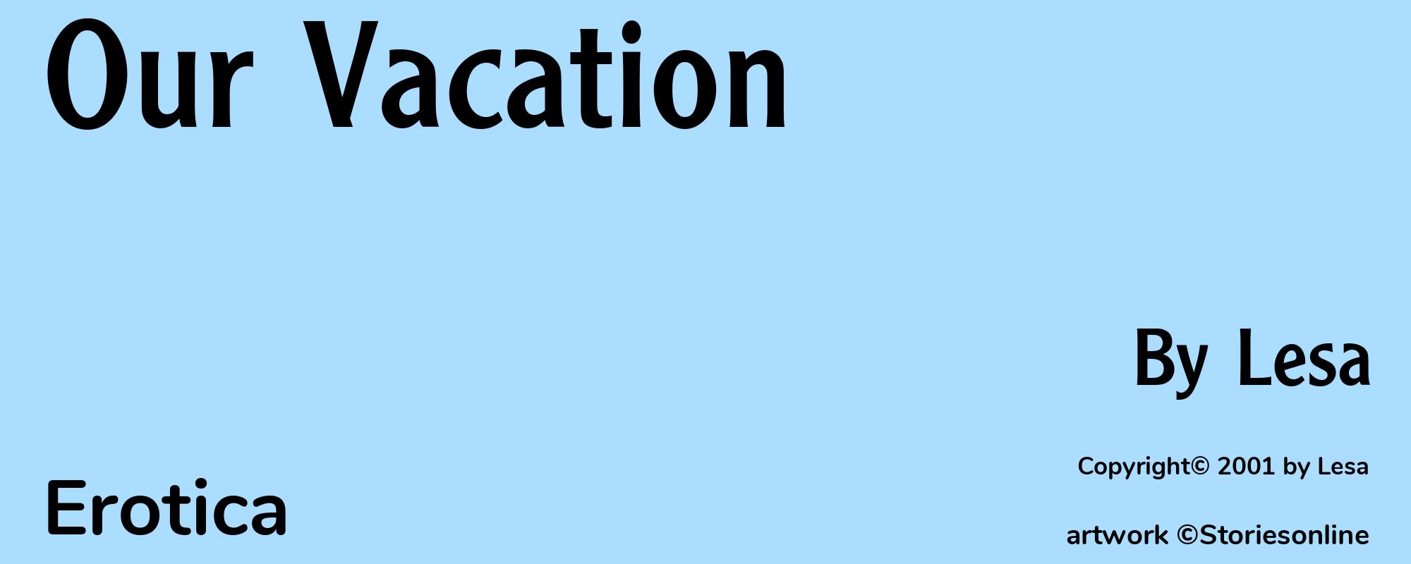 Our Vacation - Cover