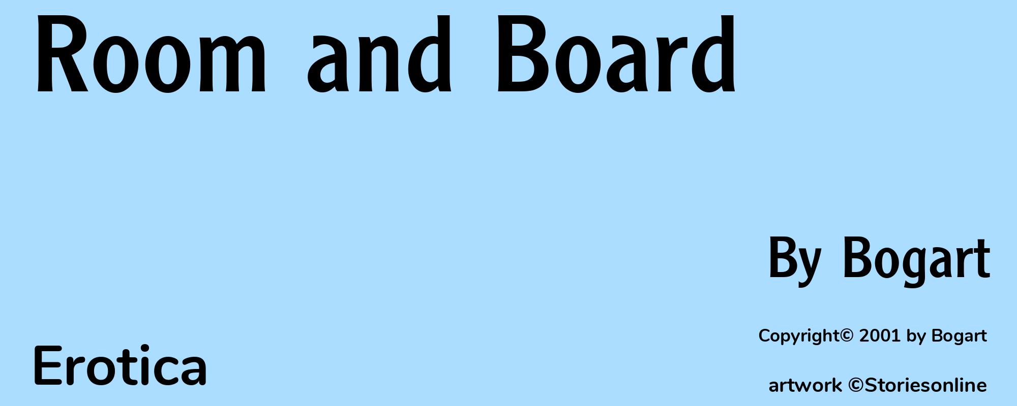 Room and Board - Cover