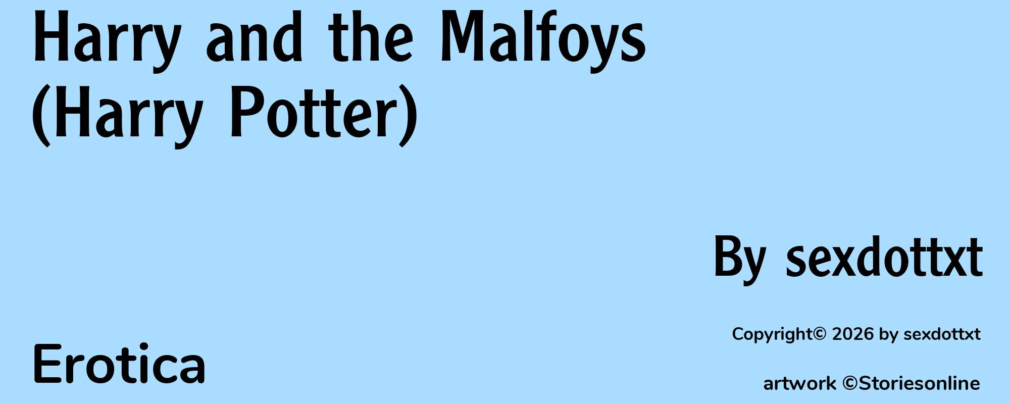 Harry and the Malfoys (Harry Potter) - Cover
