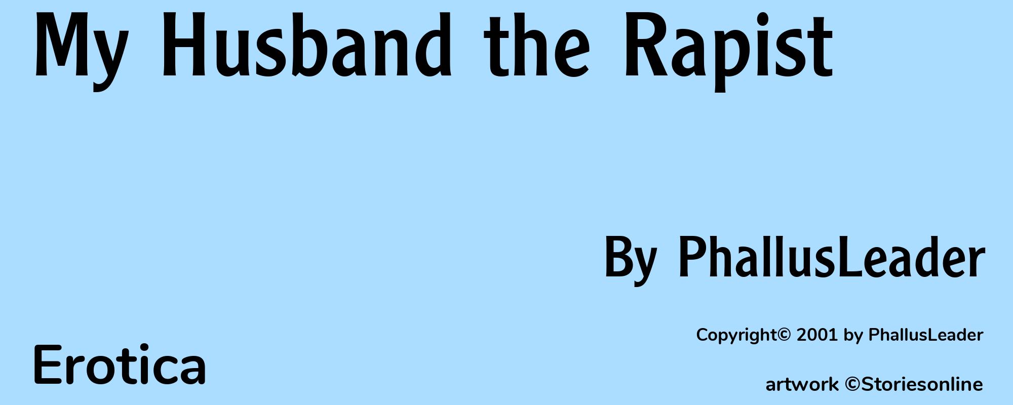My Husband the Rapist - Cover