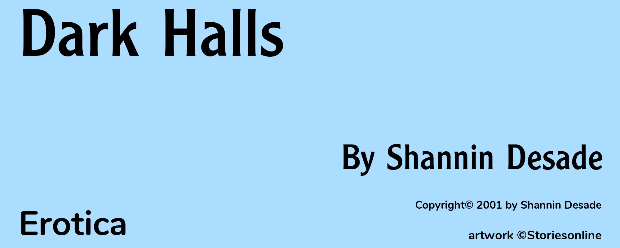 Dark Halls - Cover