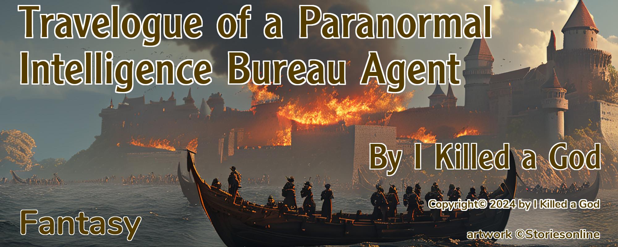 Travelogue of a Paranormal Intelligence Bureau Agent - Cover