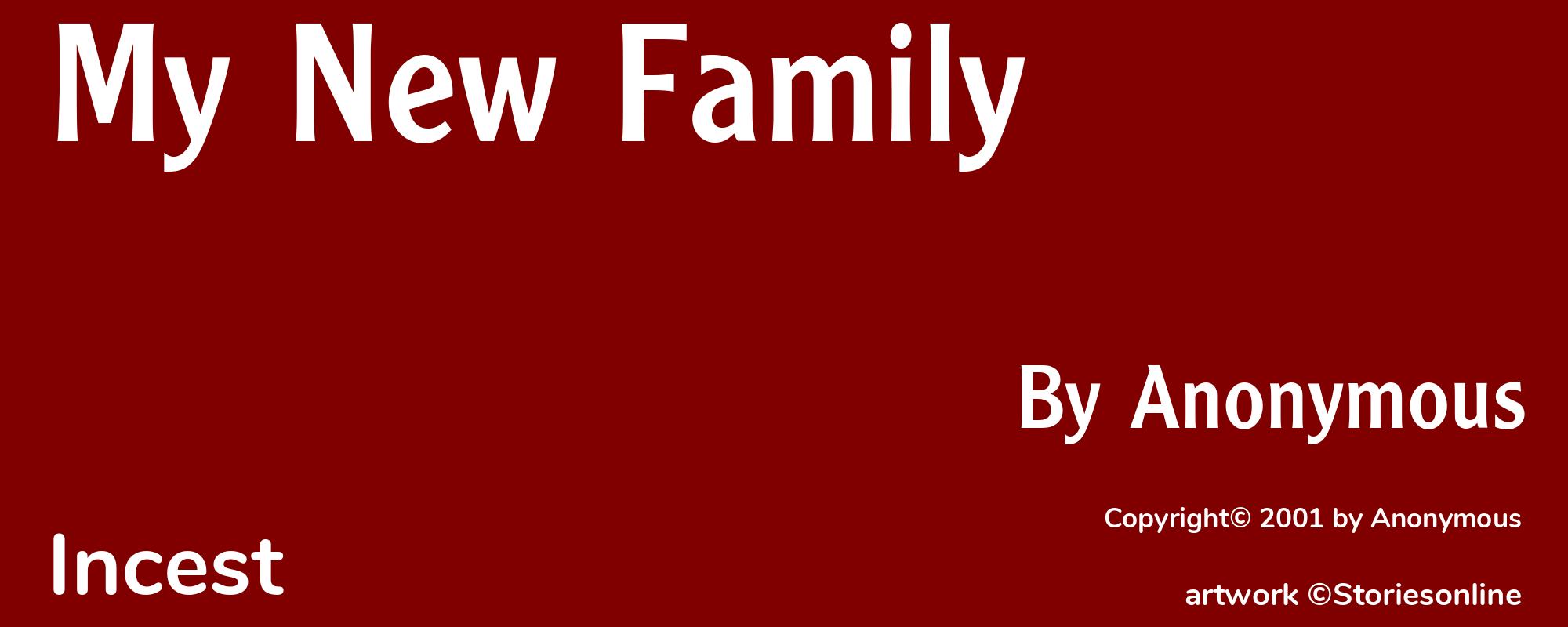 My New Family - Cover