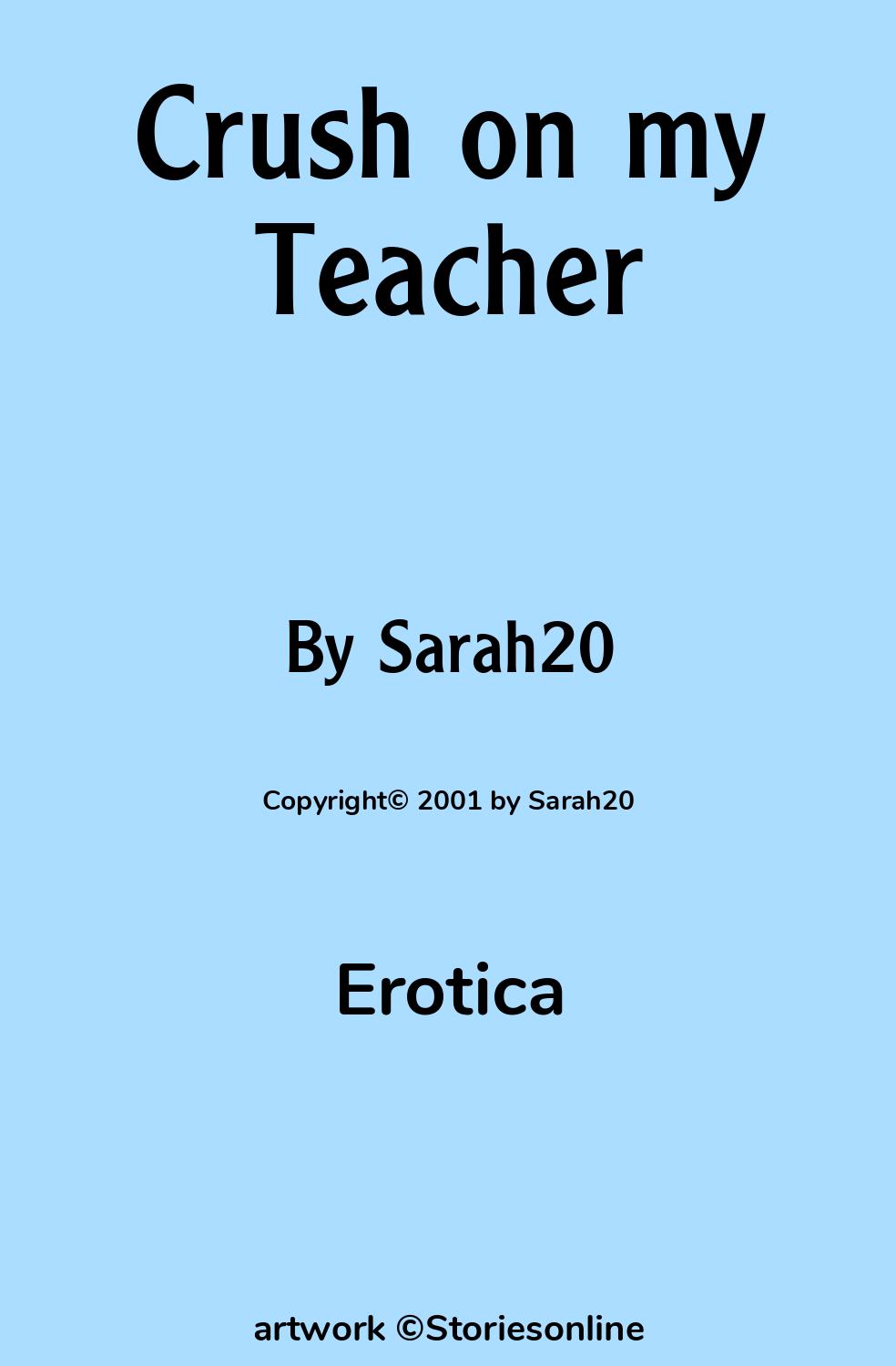 Crush on my Teacher - Erotica Sex Story