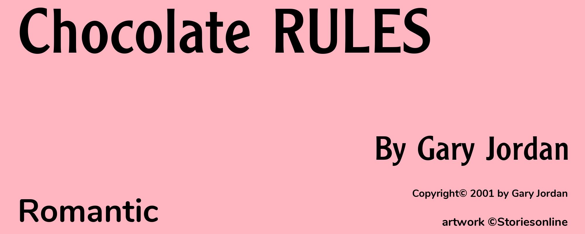 Chocolate RULES - Cover