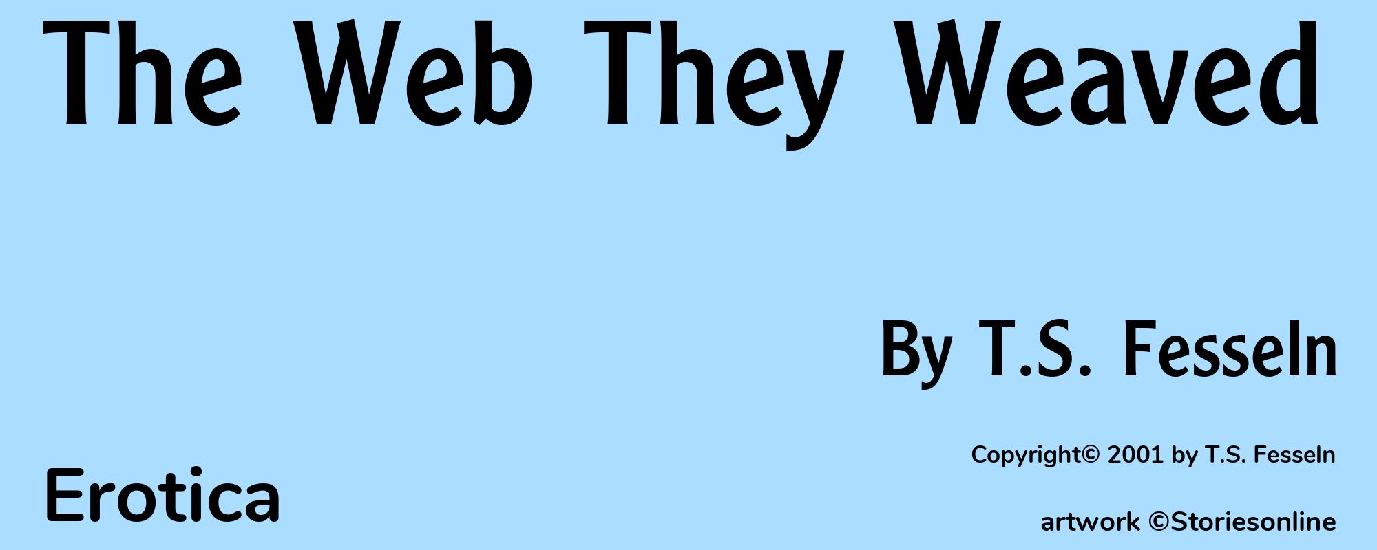 The Web They Weaved - Cover