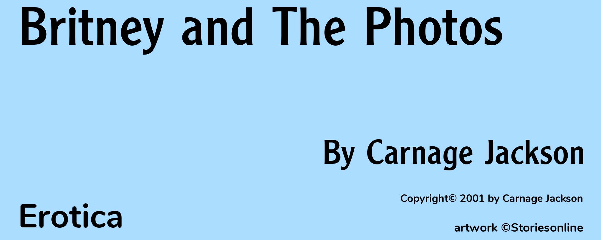 Britney and The Photos - Cover