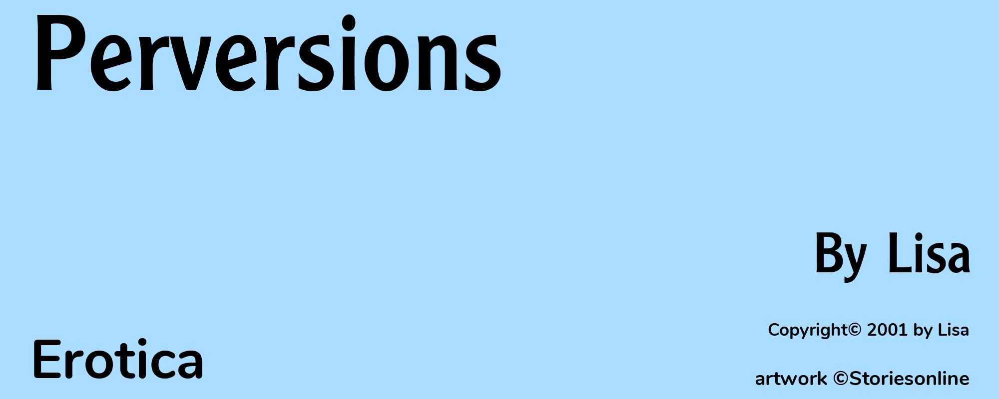 Perversions - Cover