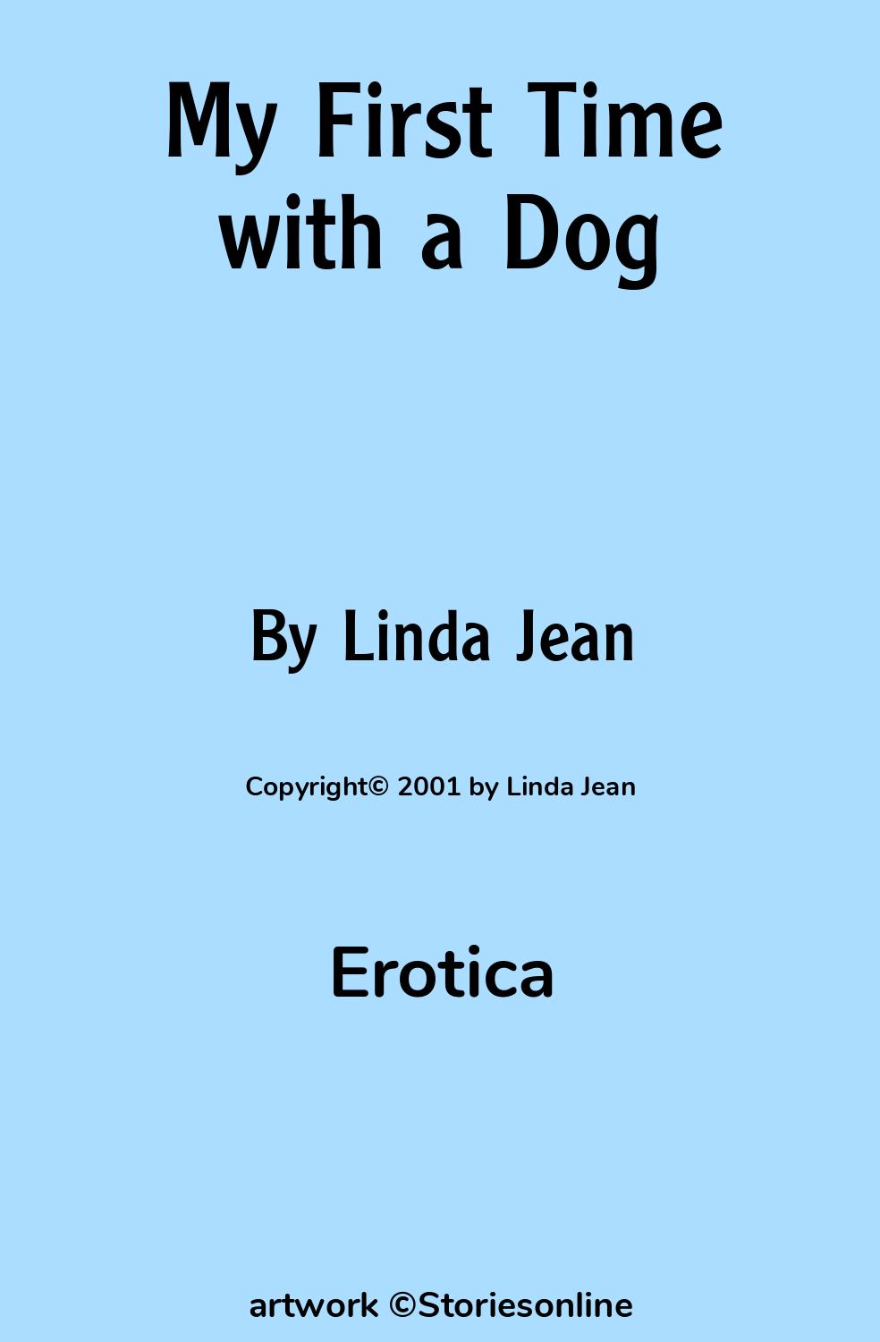 My First Time with a Dog - Erotica Sex Story