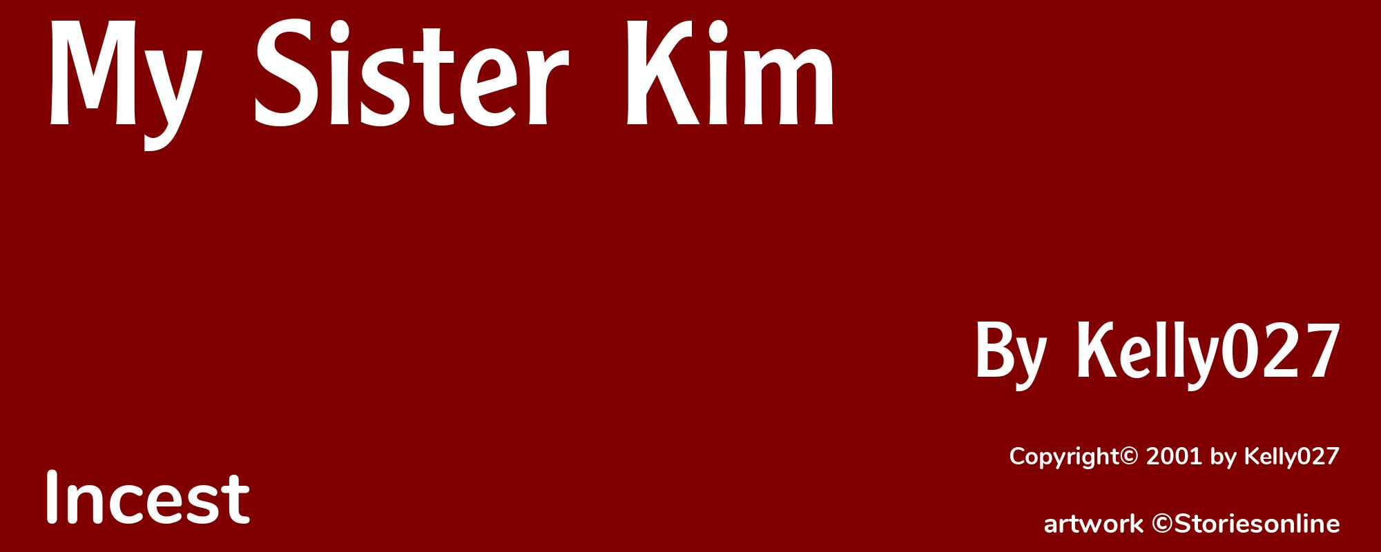 My Sister Kim - Cover