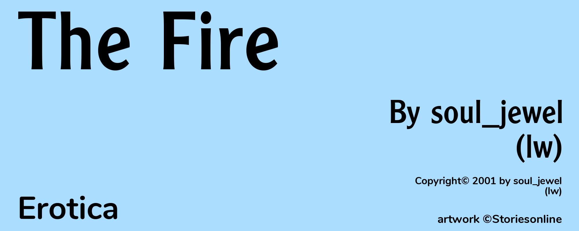 The Fire - Cover