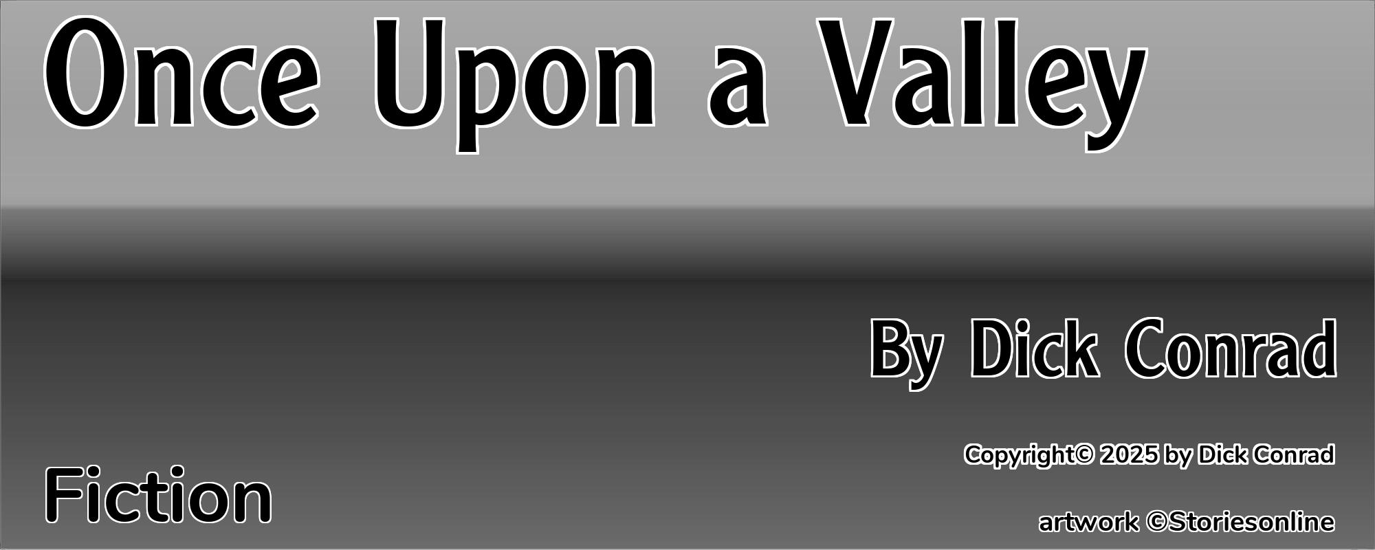 Once Upon a Valley - Cover