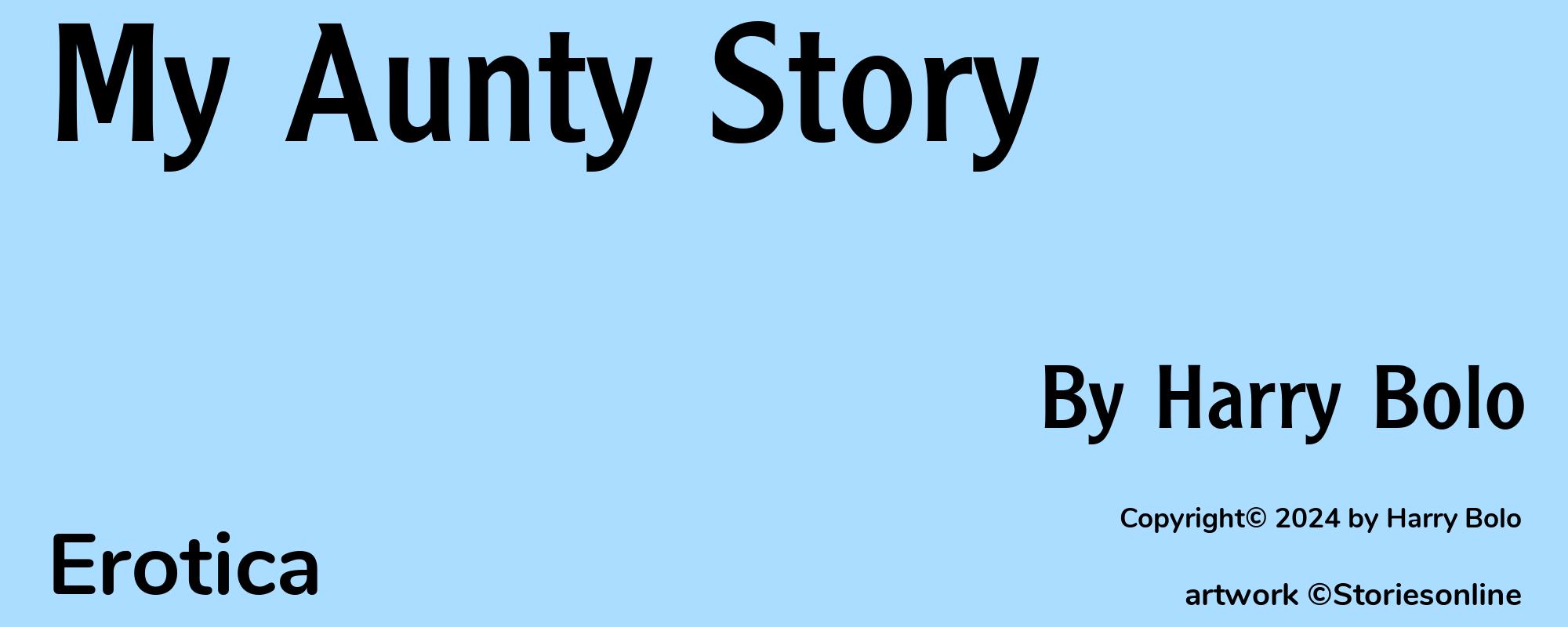 My Aunty Story - Cover