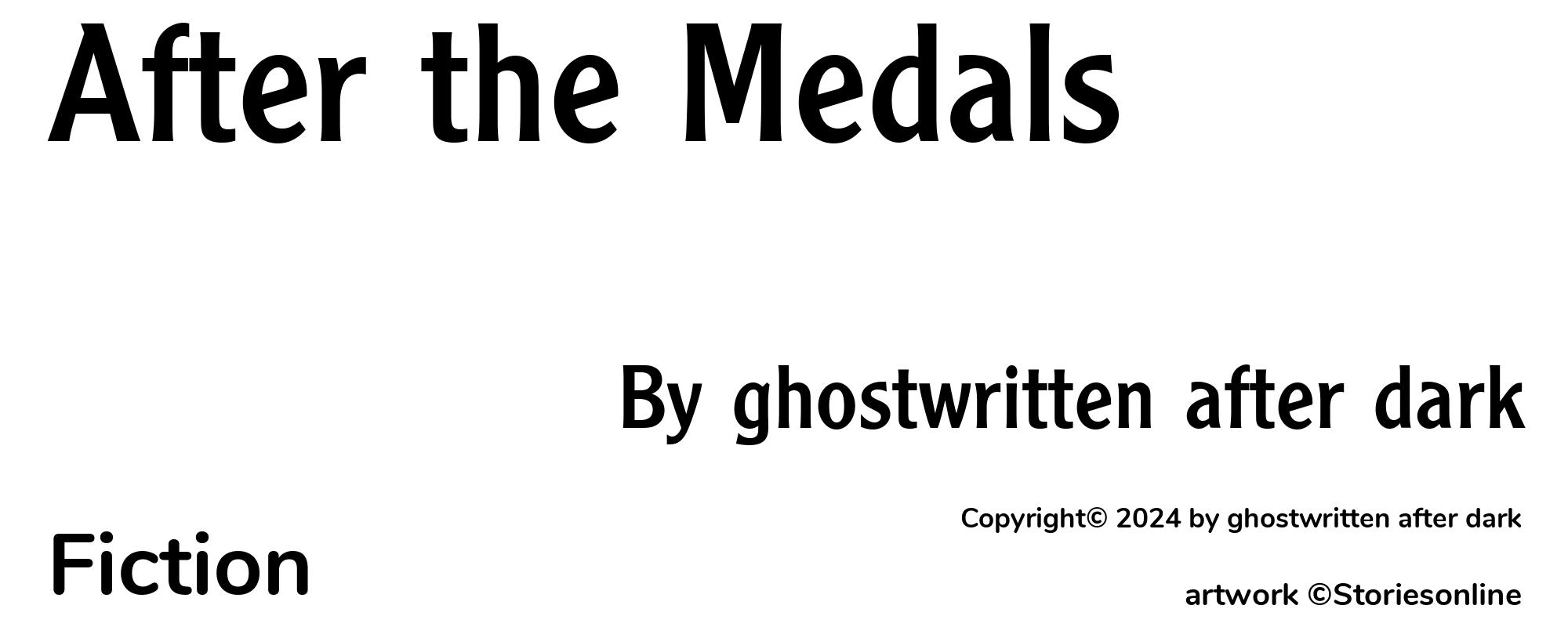 After the Medals - Cover