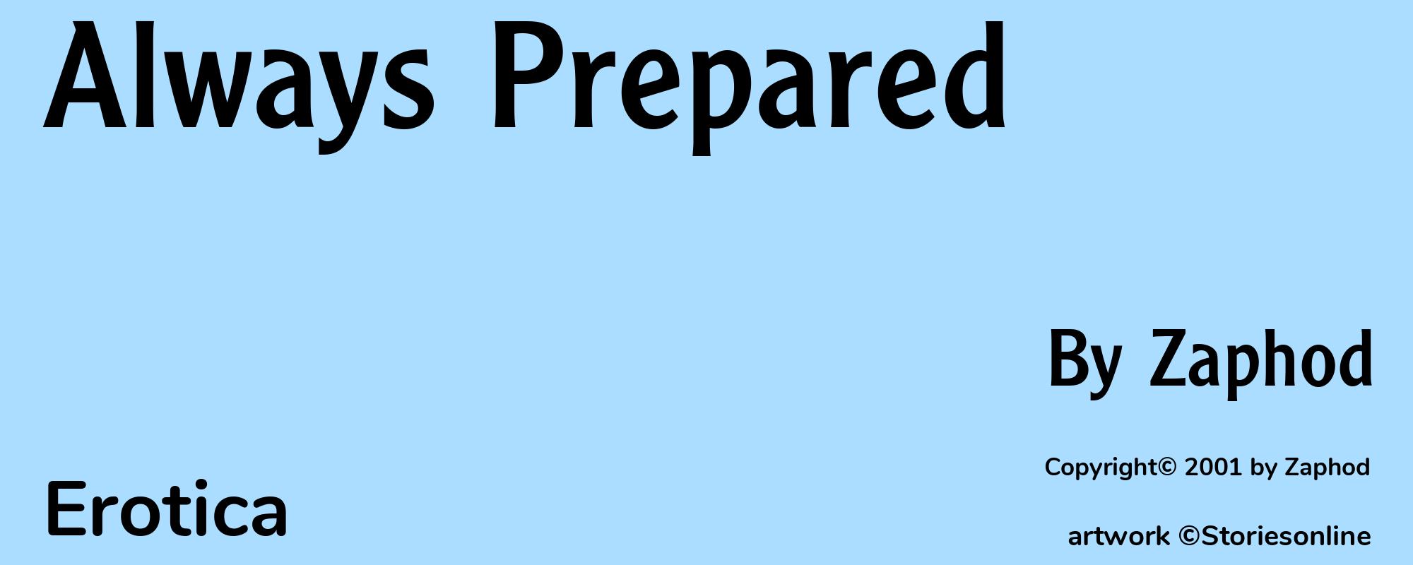 Always Prepared - Cover
