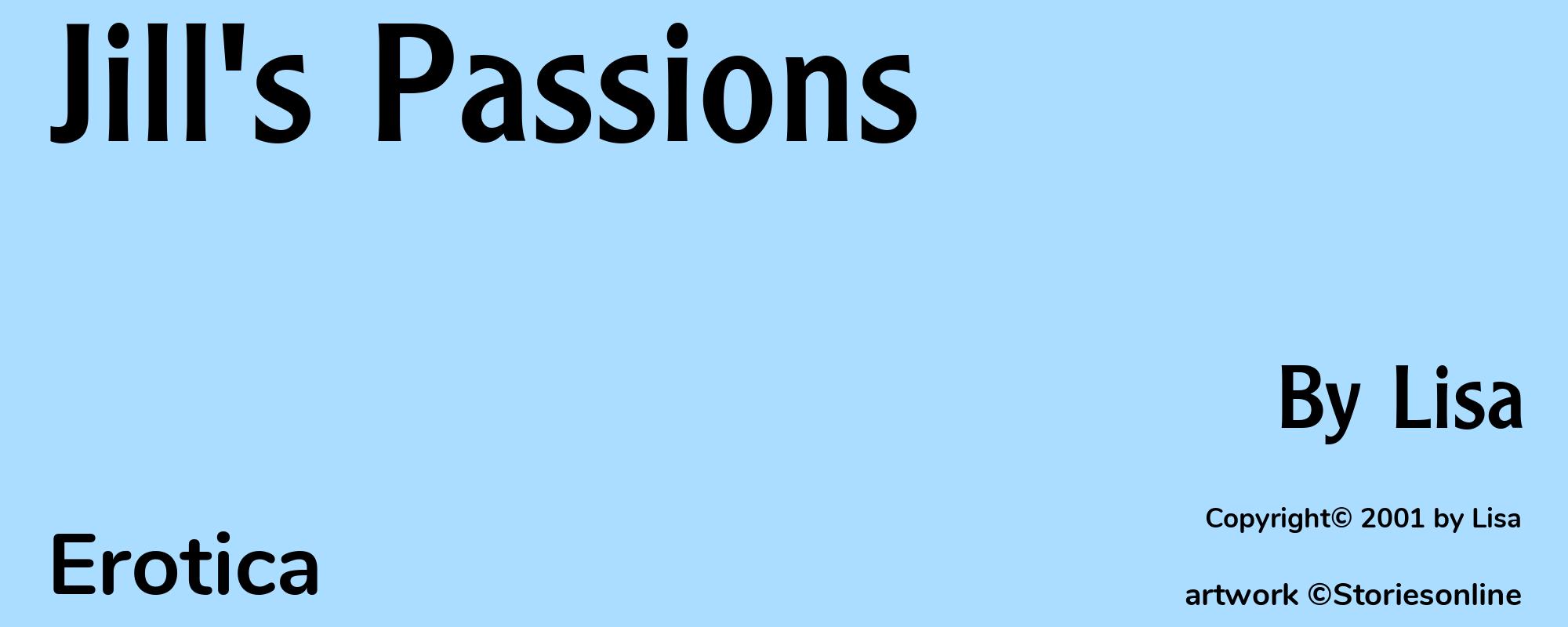 Jill's Passions - Cover