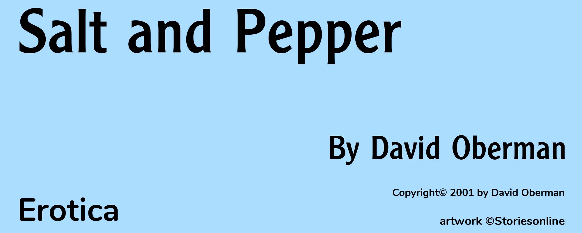 Salt and Pepper - Cover