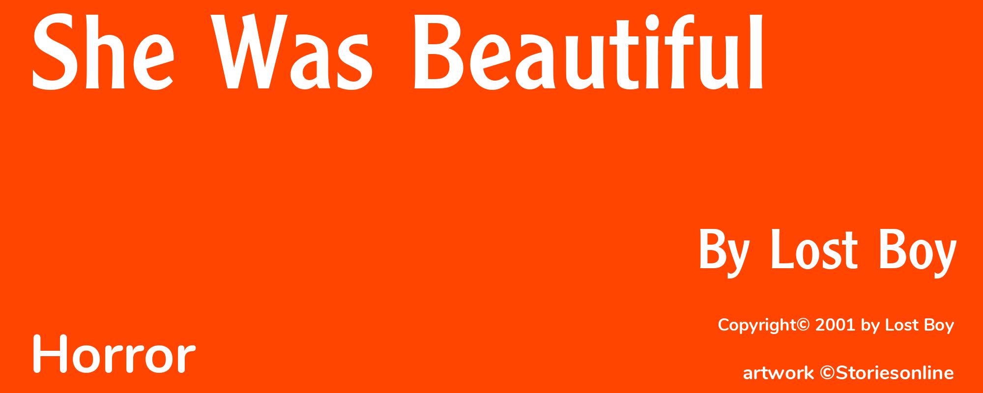 She Was Beautiful - Cover