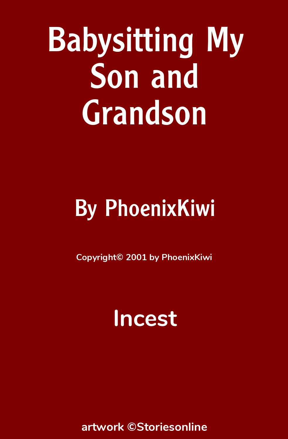 Babysitting My Son and Grandson - Incest Sex Story