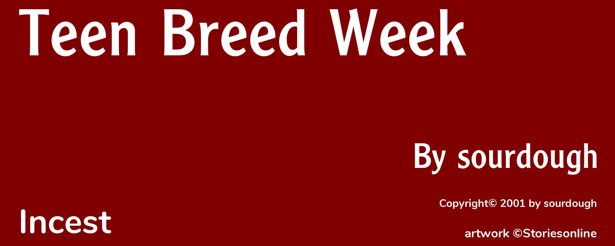 Teen Breed Week - Cover