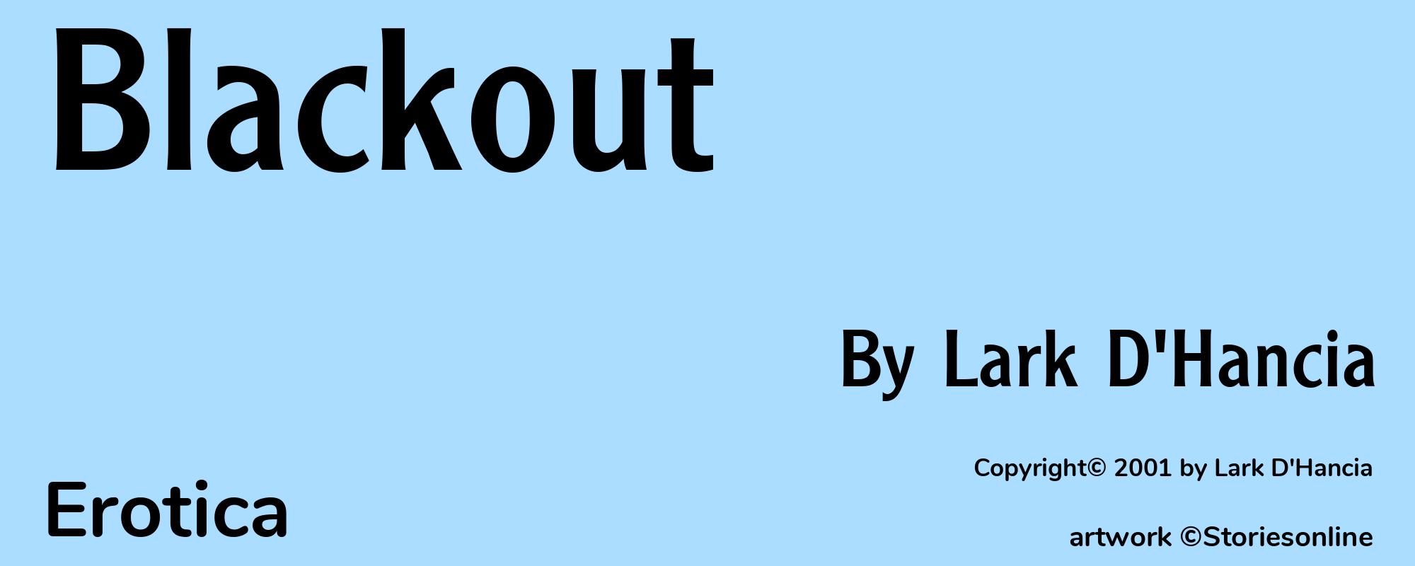 Blackout - Cover