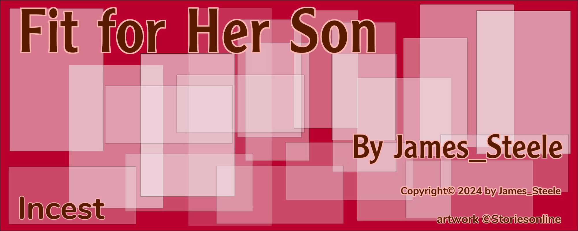 Fit for Her Son - Cover