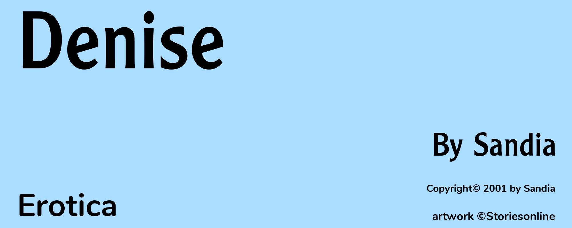 Denise - Cover