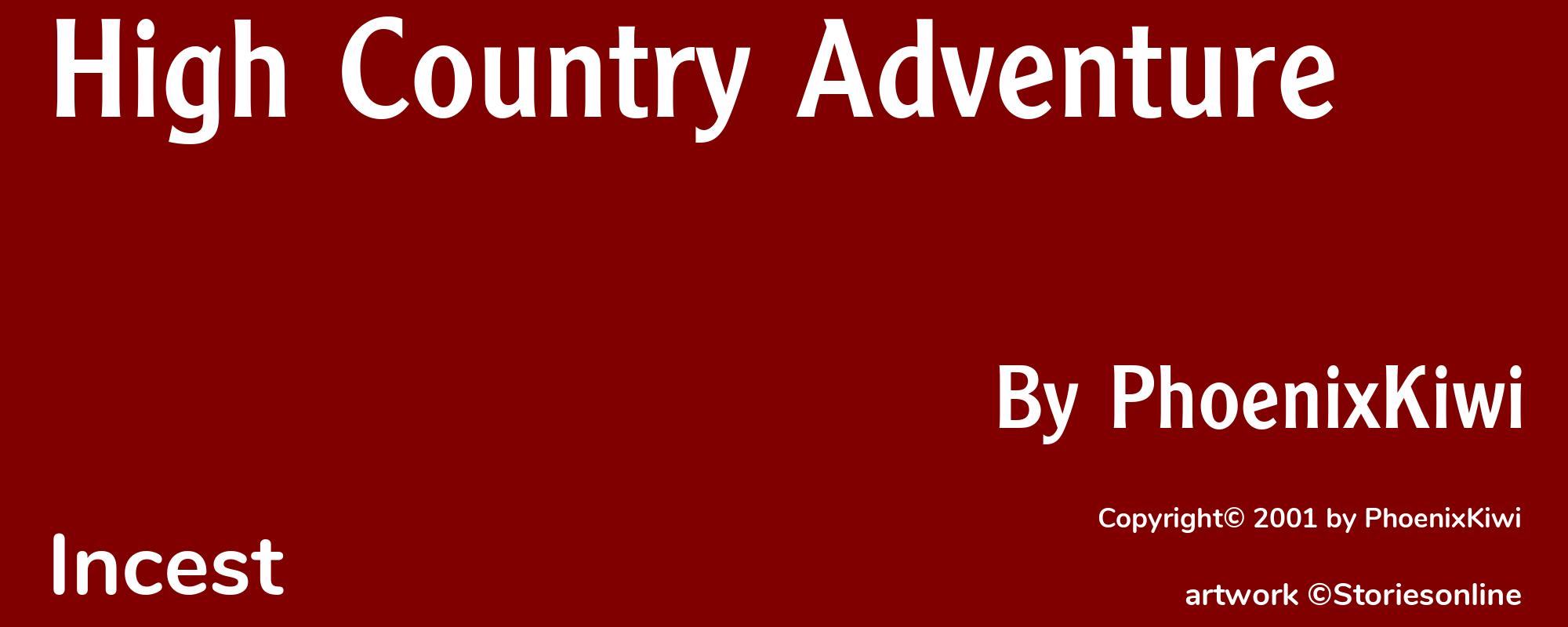 High Country Adventure - Cover