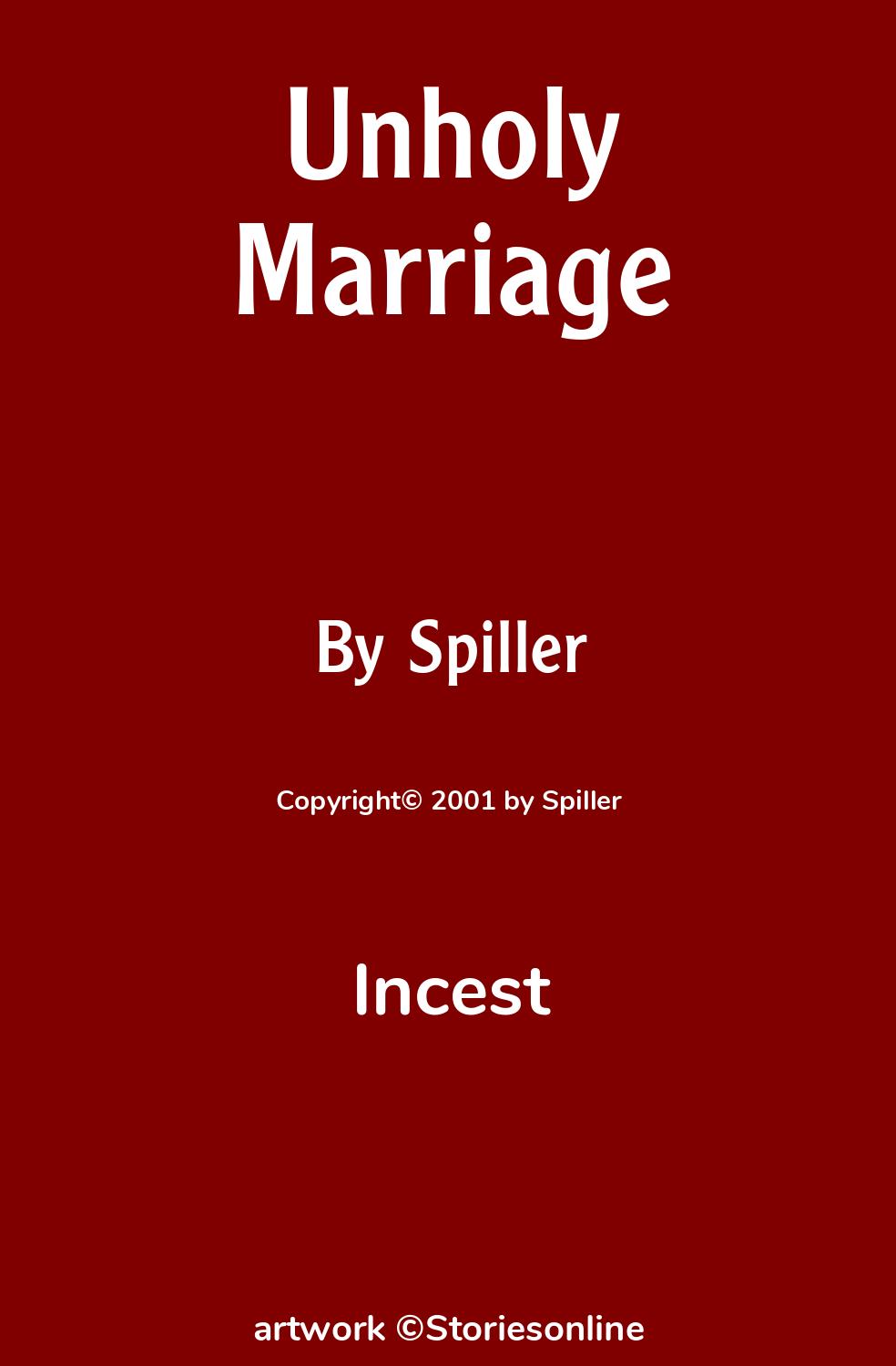 Unholy Marriage - Incest Sex Story