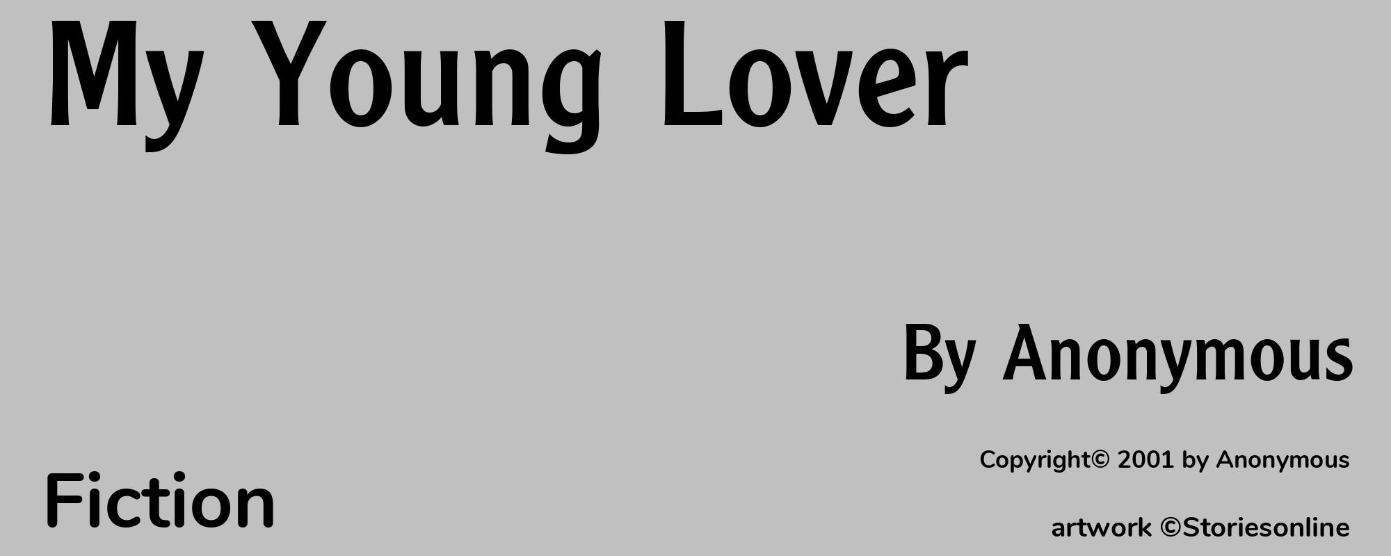 My Young Lover - Cover