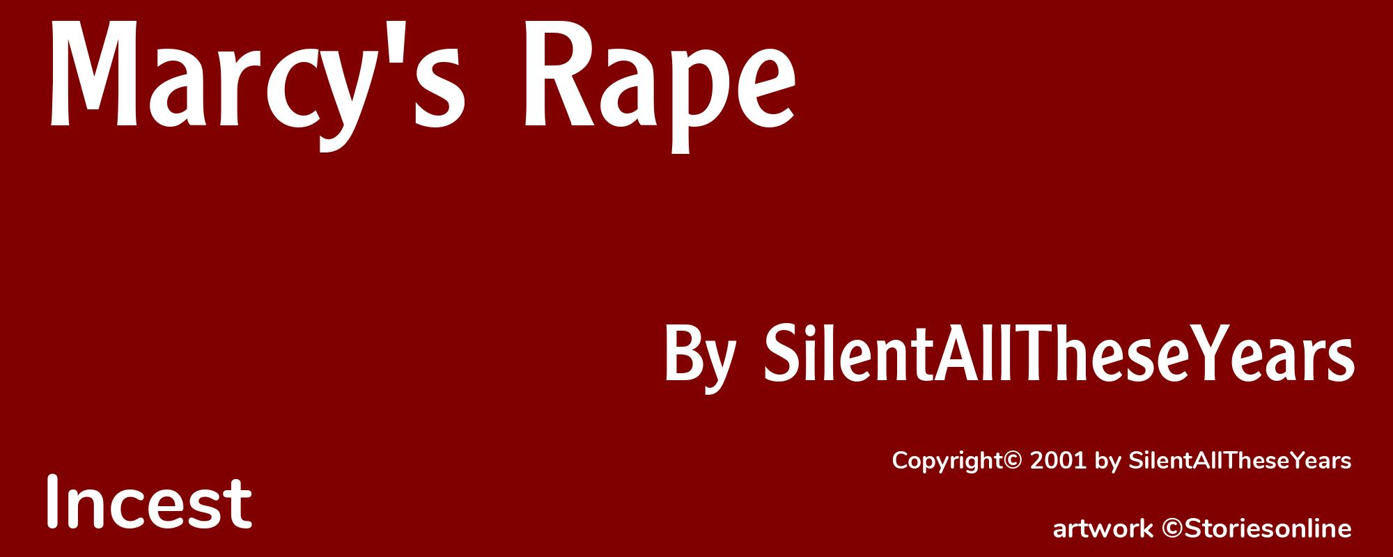 Marcy's Rape - Cover