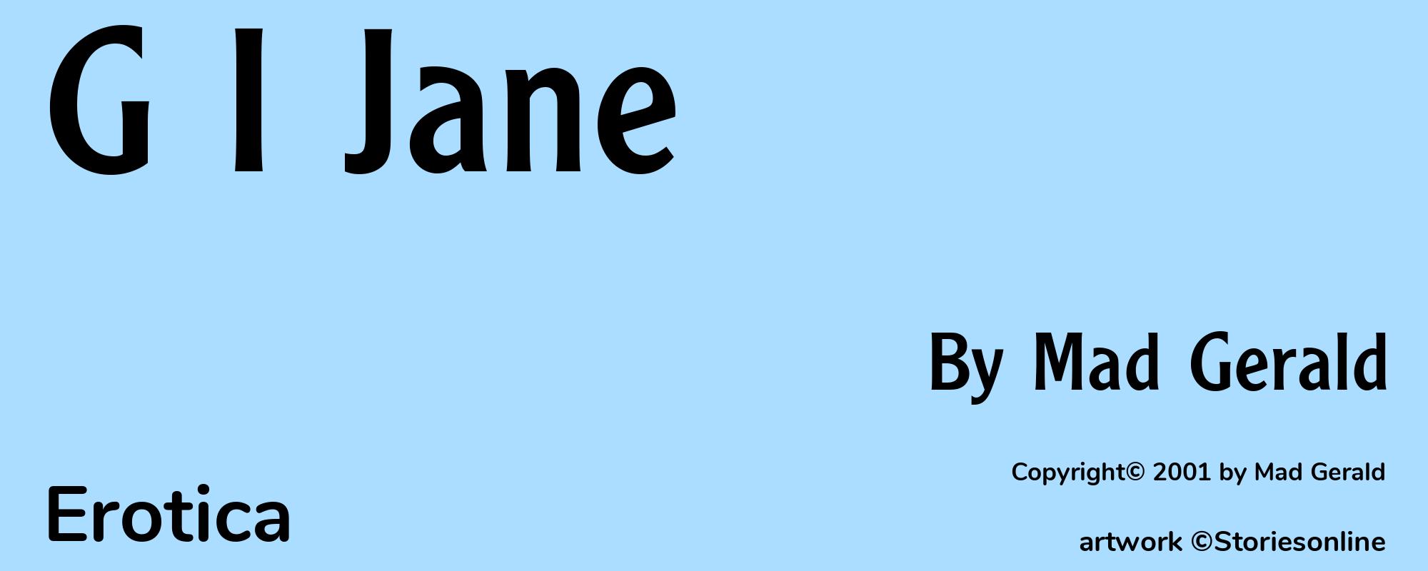 G I Jane - Cover