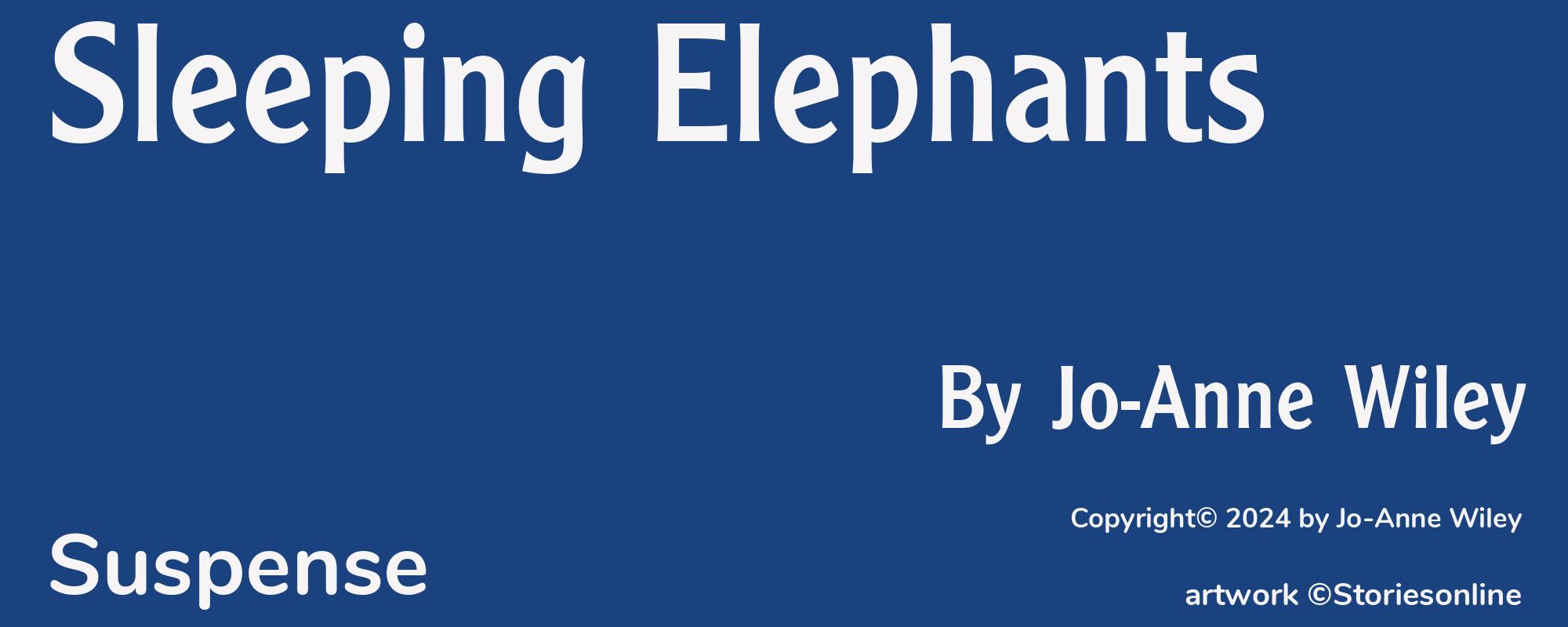 Sleeping Elephants - Cover