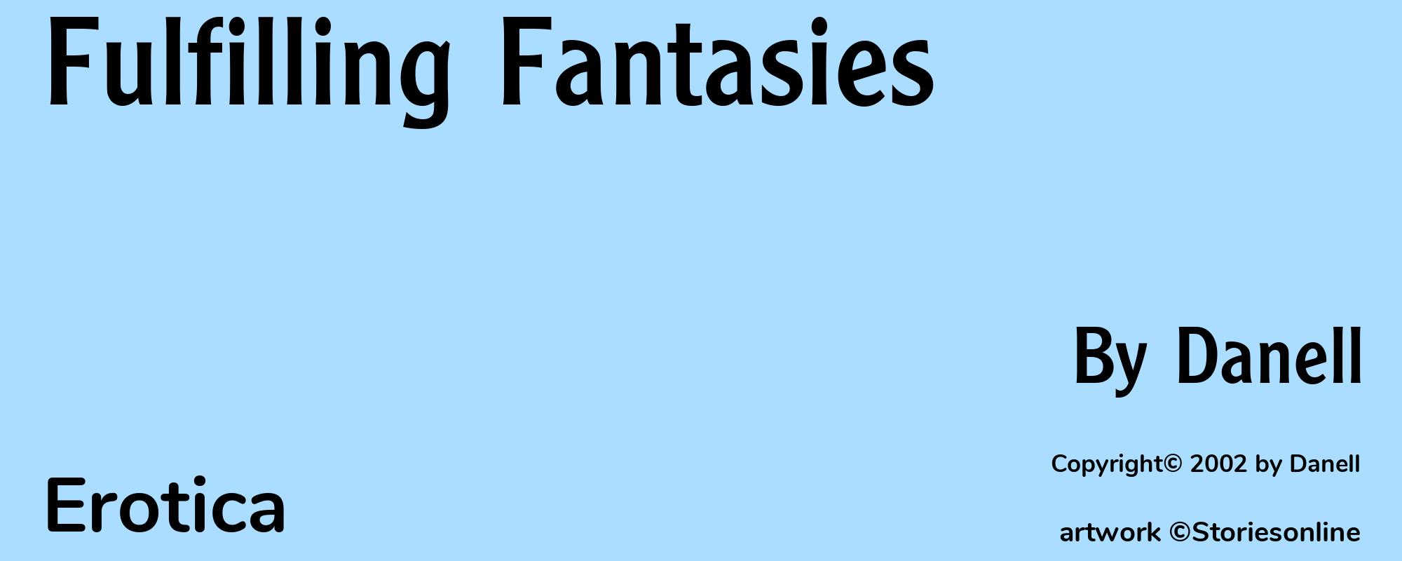 Fulfilling Fantasies - Cover