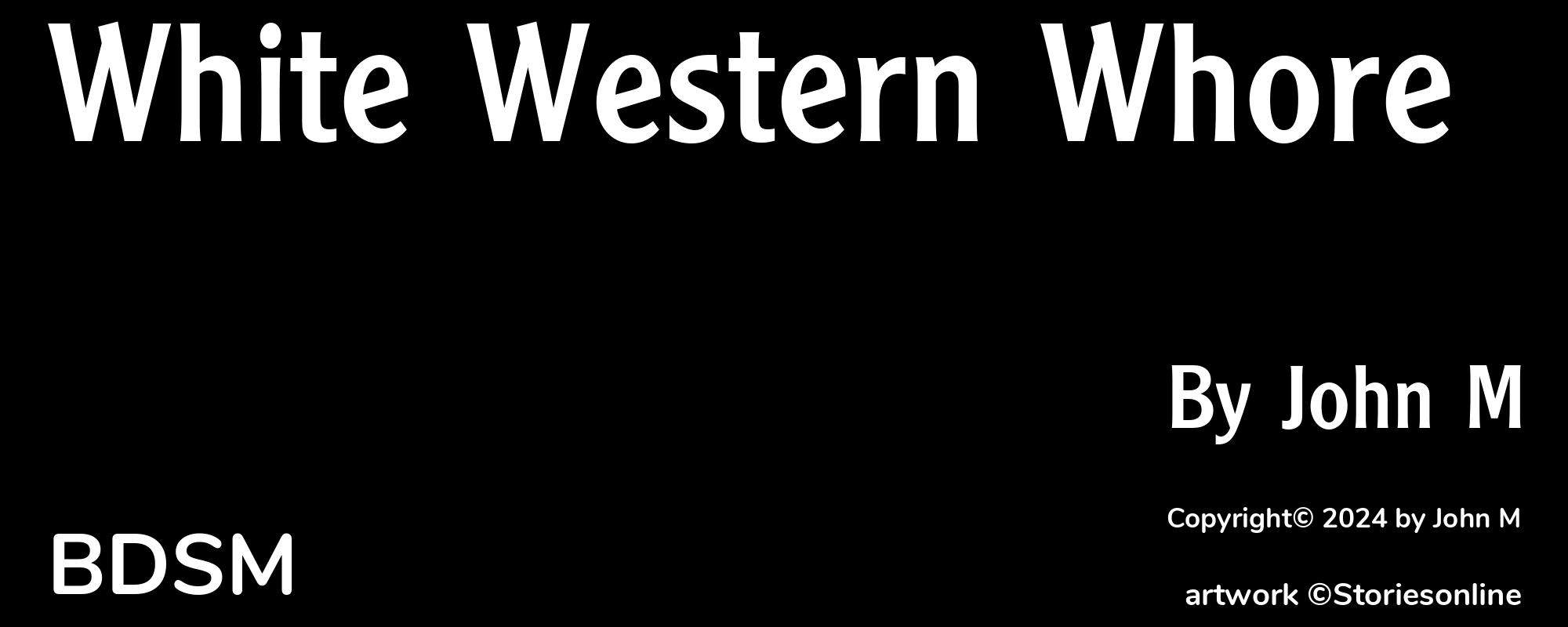 White Western Whore - Cover