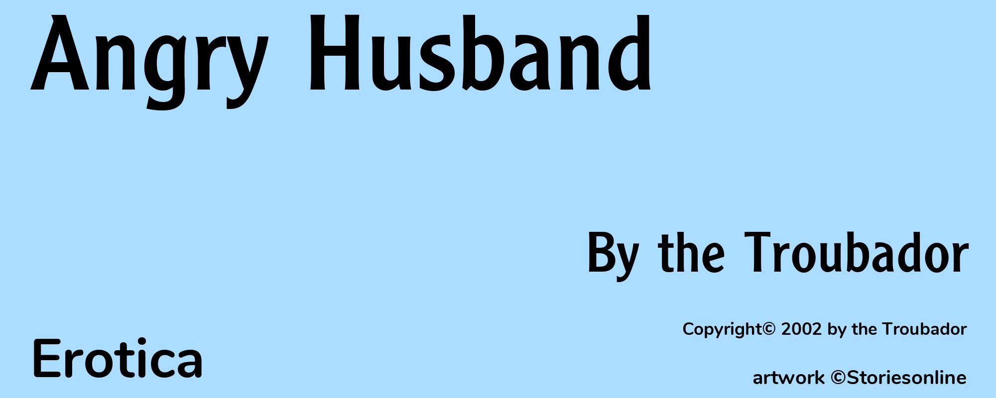 Angry Husband - Cover