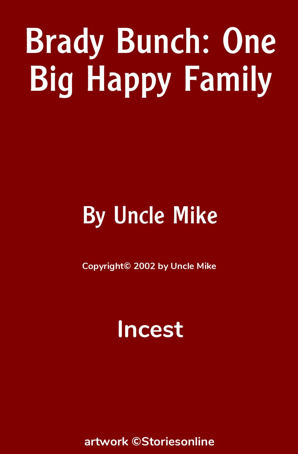 Brady Bunch One Big Happy Family Incest Sex Story