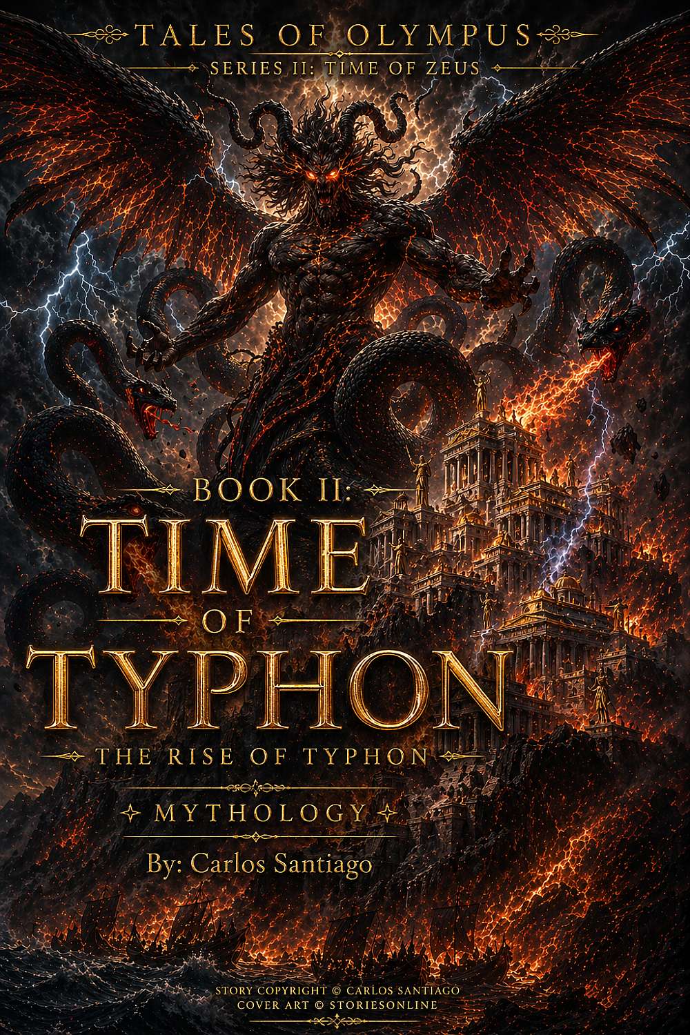 ToZ Bk 2: The Time of Typhon - Cover