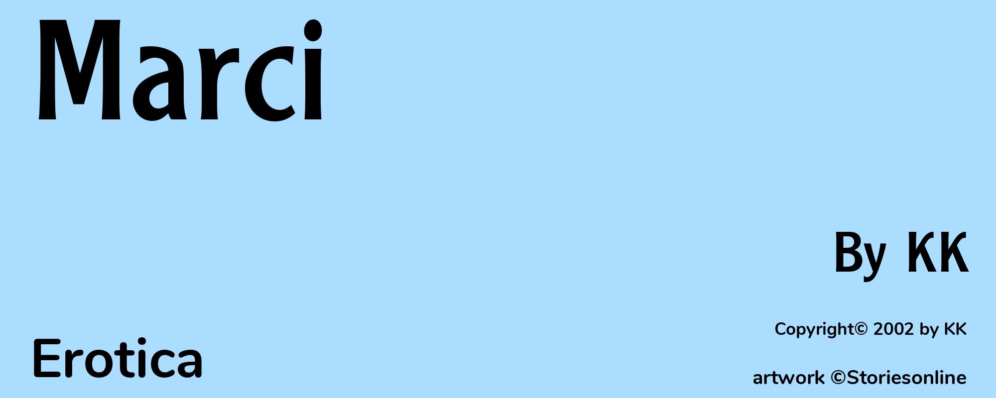 Marci - Cover