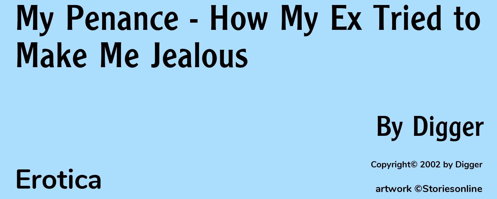 My Penance - How My Ex Tried to Make Me Jealous - Cover