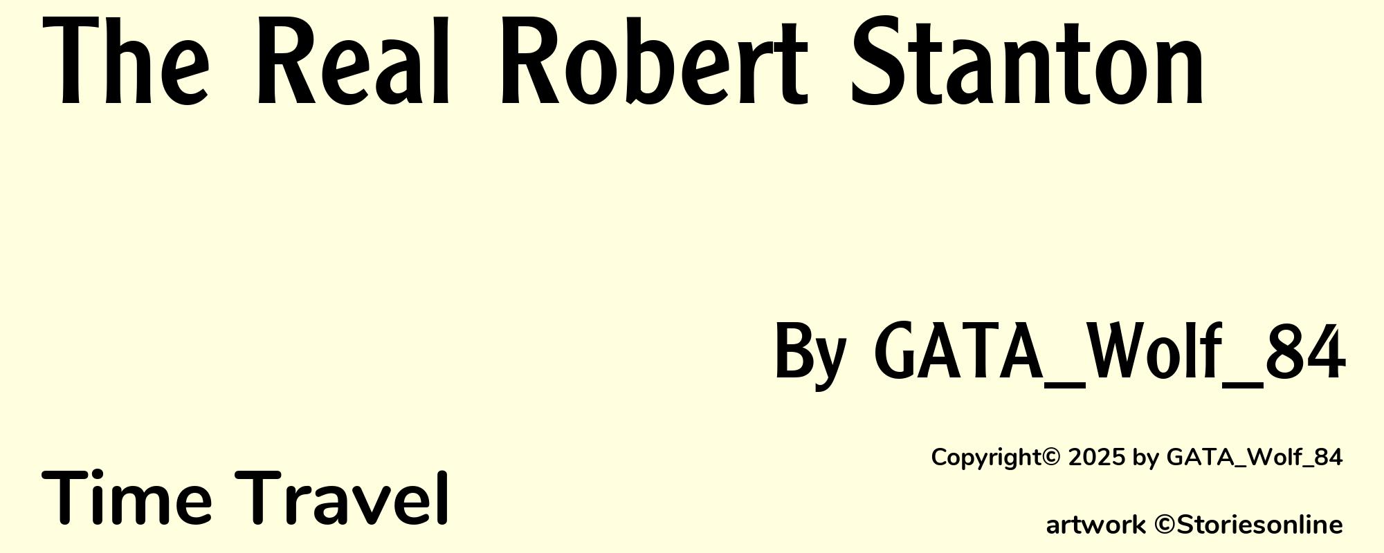 The Real Robert Stanton - Cover