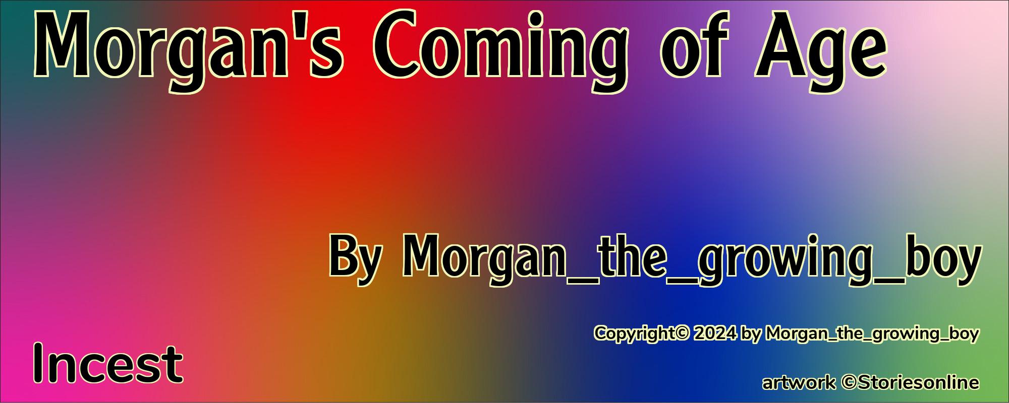 Morgan's Coming of Age - Cover