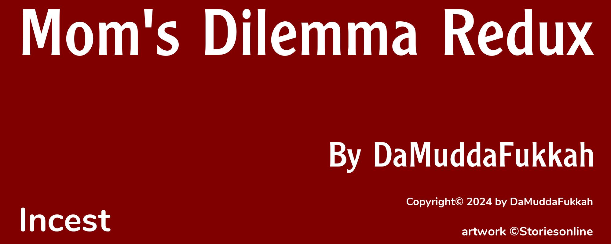 Mom's Dilemma Redux - Cover