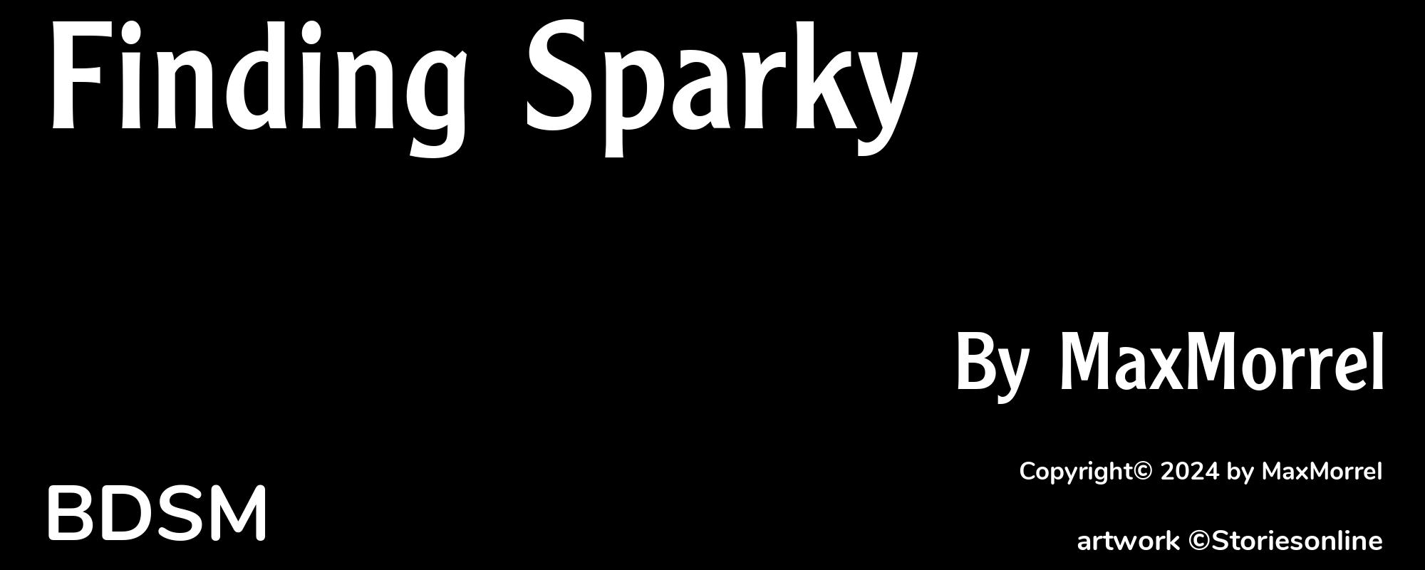 Finding Sparky - Cover