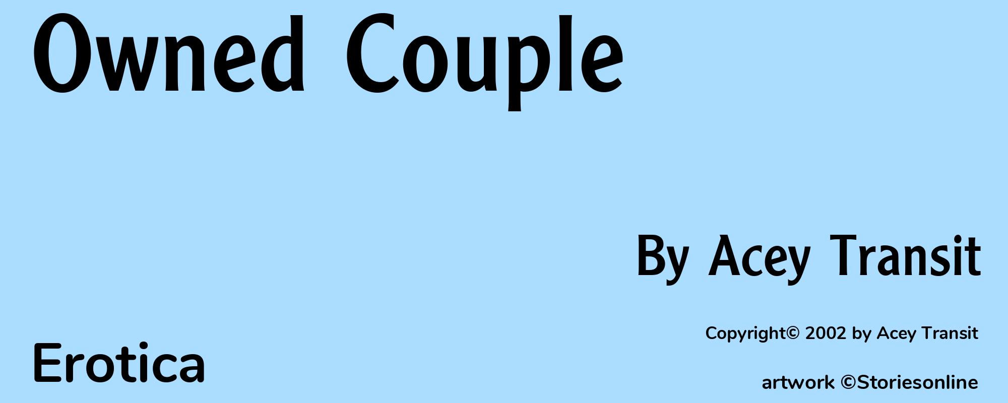 Owned Couple - Cover