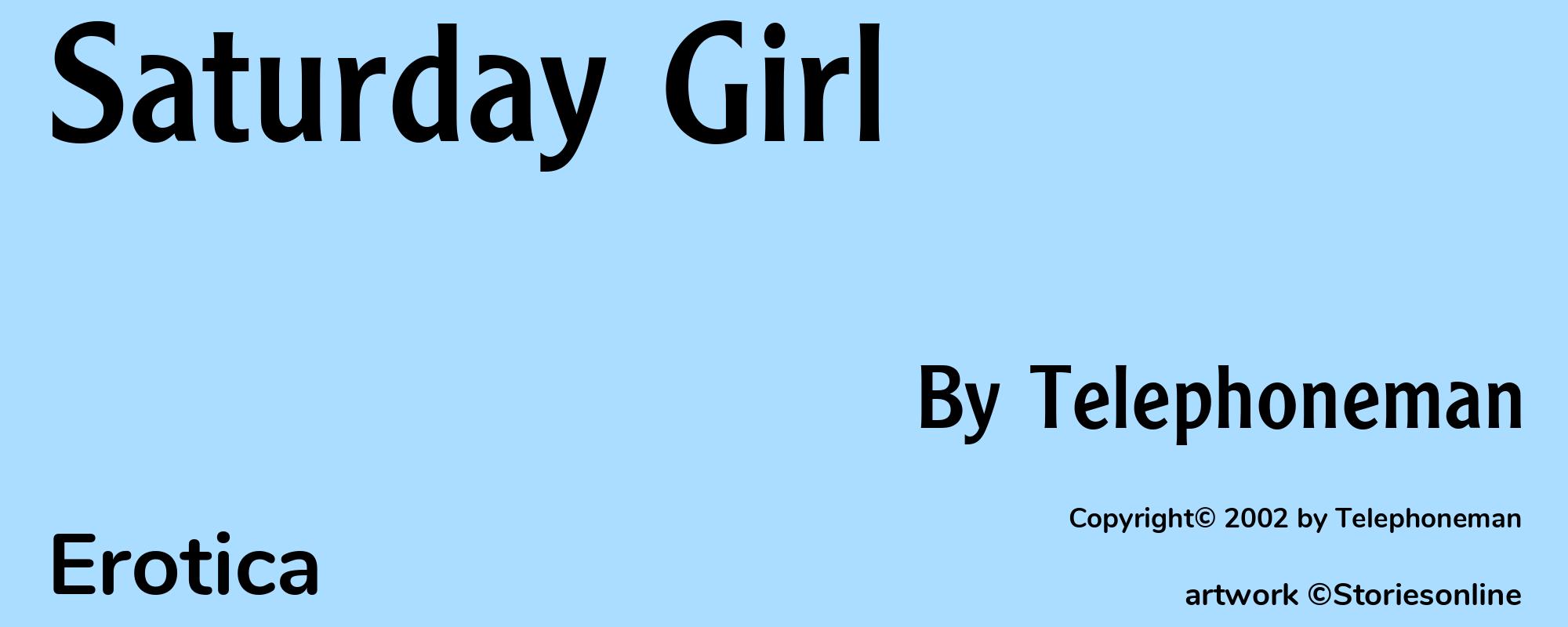 Saturday Girl - Cover