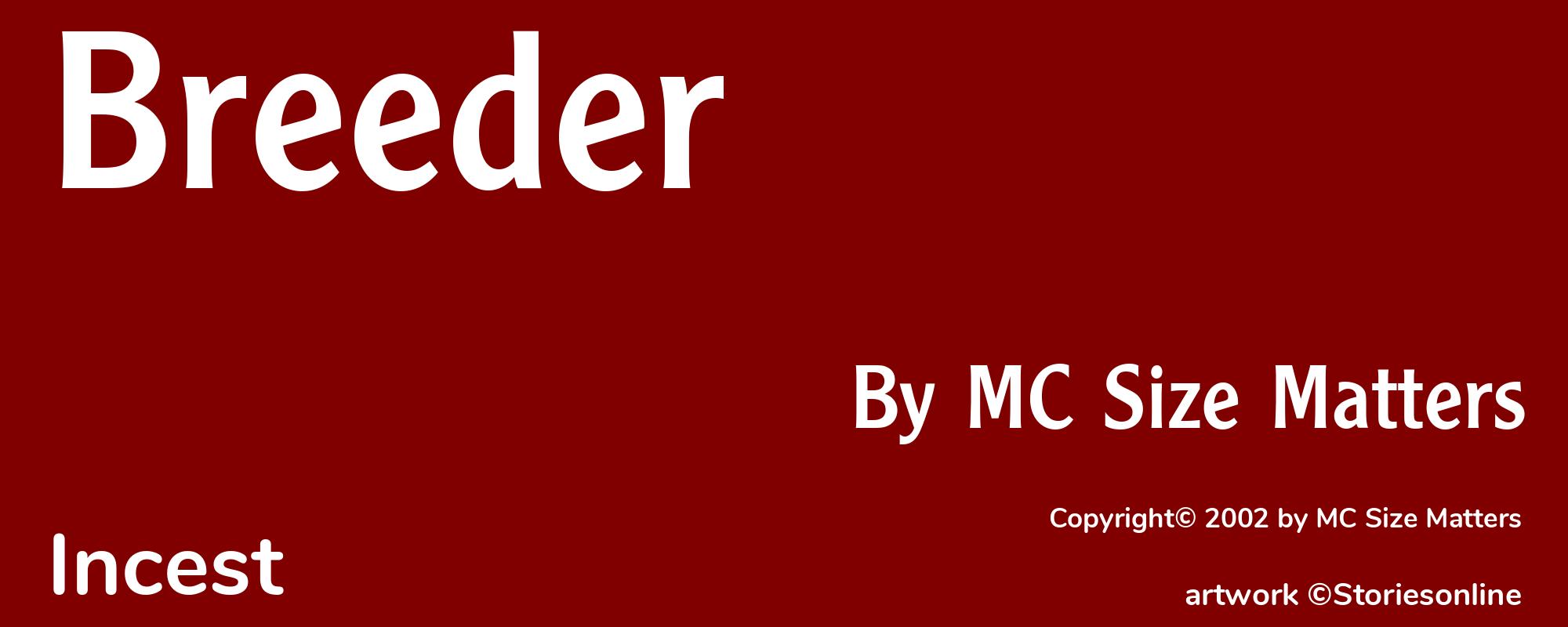 Breeder - Cover