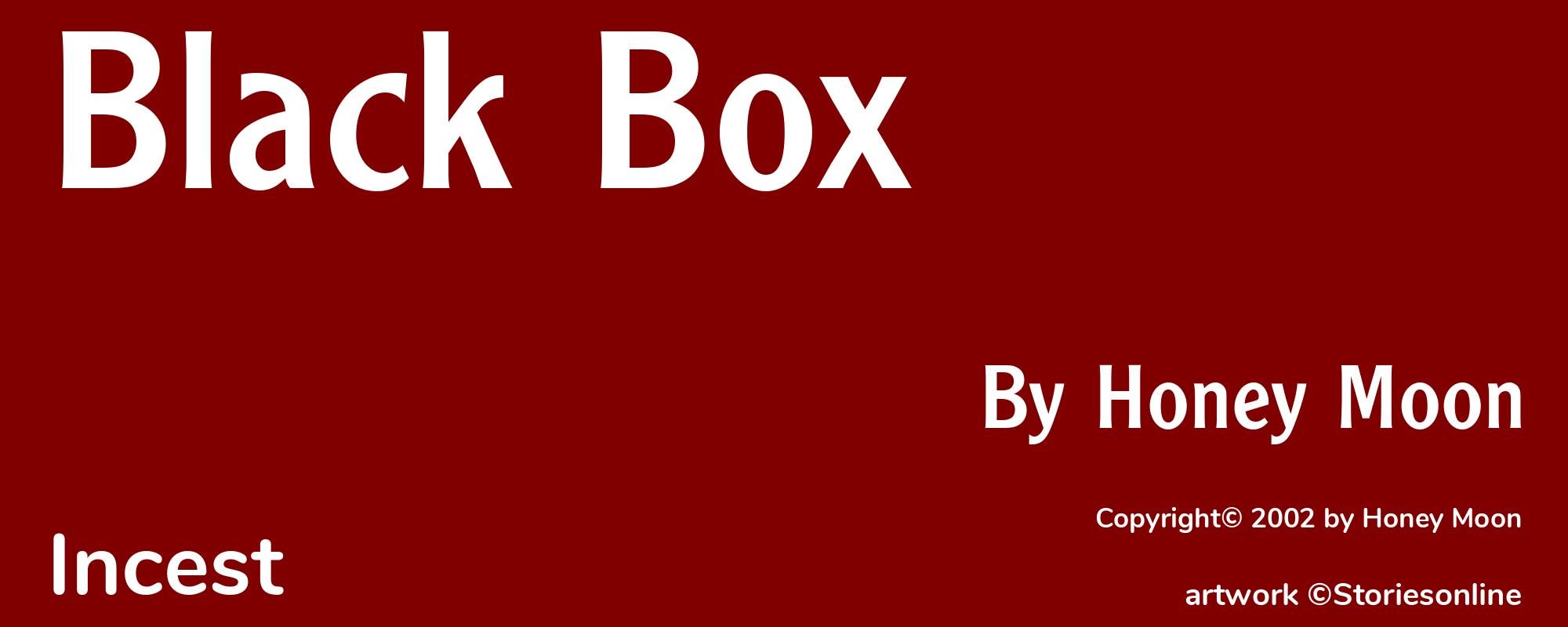 Black Box - Cover